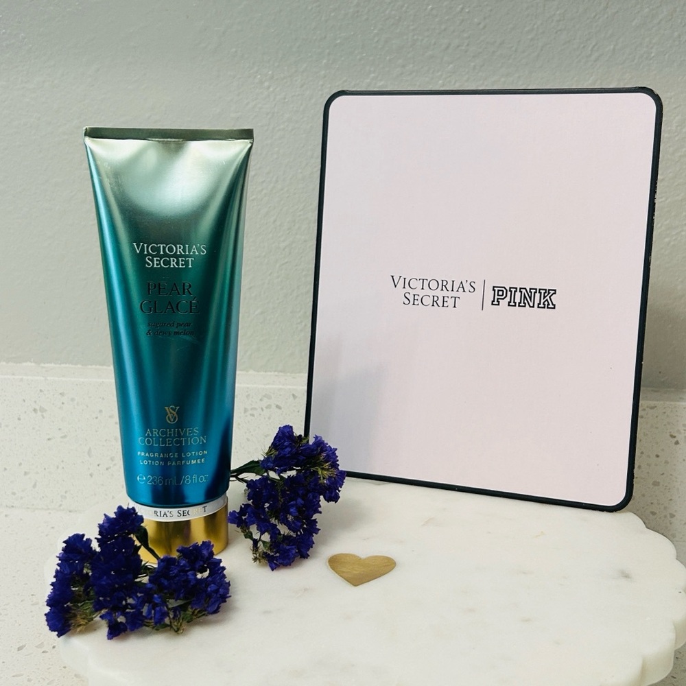 🆕🍐Pear Glace Lotion Victoria Secret Archives Collection NWT✨